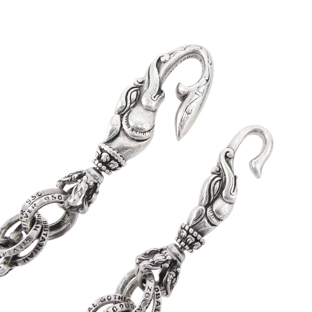 ZOCALO ソカロ Bird Dorje Wallet Chain バード ドージェ ウォレットチェーン シルバー系【中古】