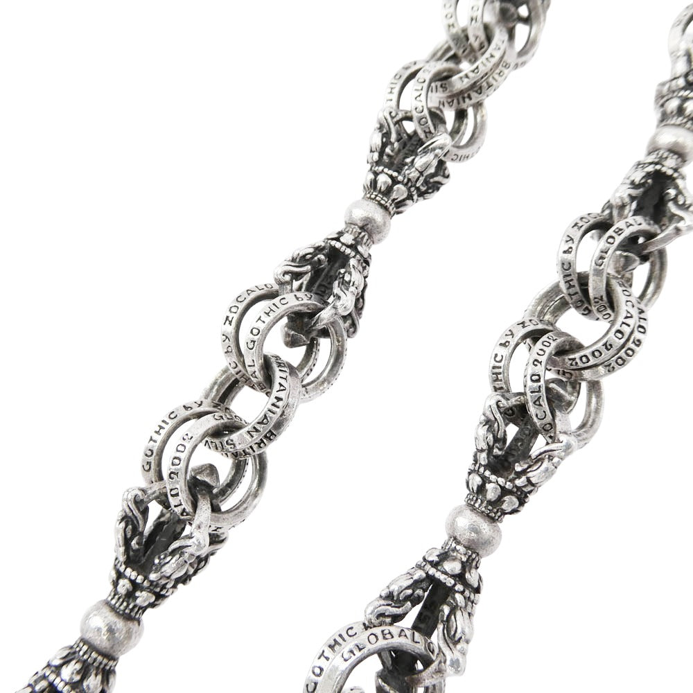 ZOCALO ソカロ Bird Dorje Wallet Chain バード ドージェ ウォレットチェーン シルバー系【中古】