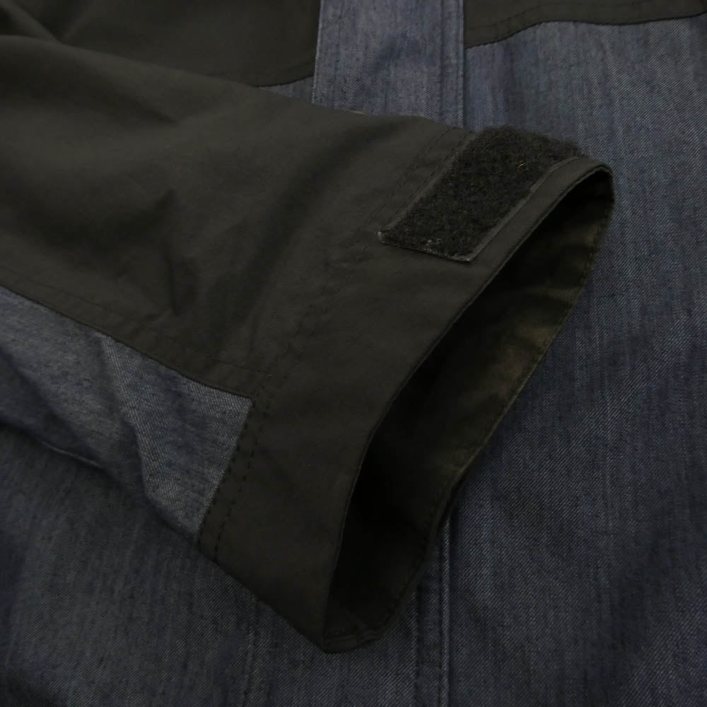 THE NORTH FACE ノースフェイス NP12032 Mountain Light Denim Jacket マウンテンライト デニム ジャケット インディゴ GORE-TEX ゴアテックス マウンテンパーカー インディゴブルー系 L【中古】