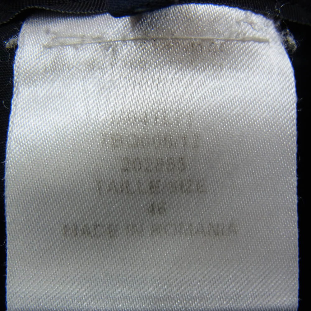 LANVIN ランバン スラックス 裾ファスナー パンツ ダークグレー系 46【中古】