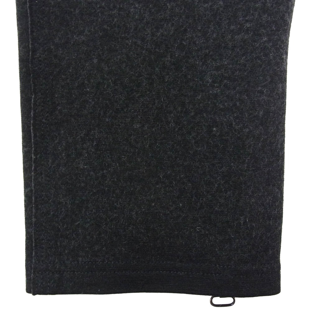 LANVIN ランバン スラックス 裾ファスナー パンツ ダークグレー系 46【中古】