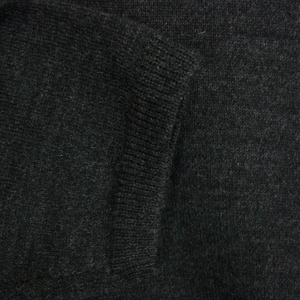 CRUCIANI クルチアーニ Vネック ウール ニット セーター グレー系 48【中古】