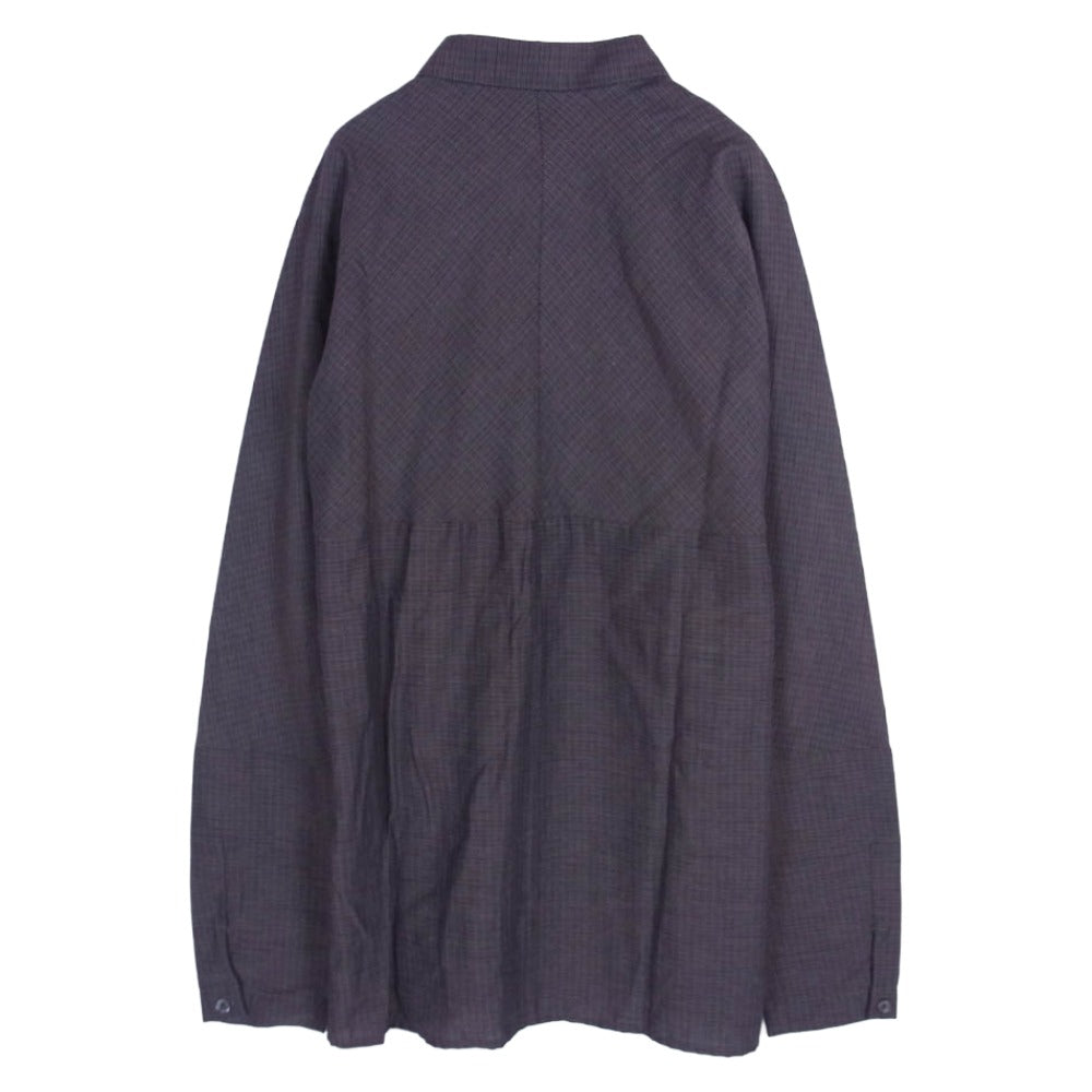 STEPHAN SCHNEIDER ステファンシュナイダー ジップポケット 長袖 シャツ チャコール系 4【中古】