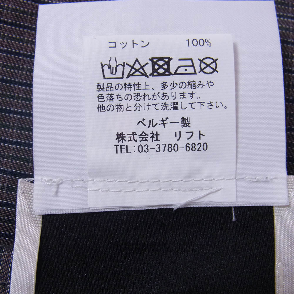 STEPHAN SCHNEIDER ステファンシュナイダー ジップポケット 長袖 シャツ チャコール系 4【中古】