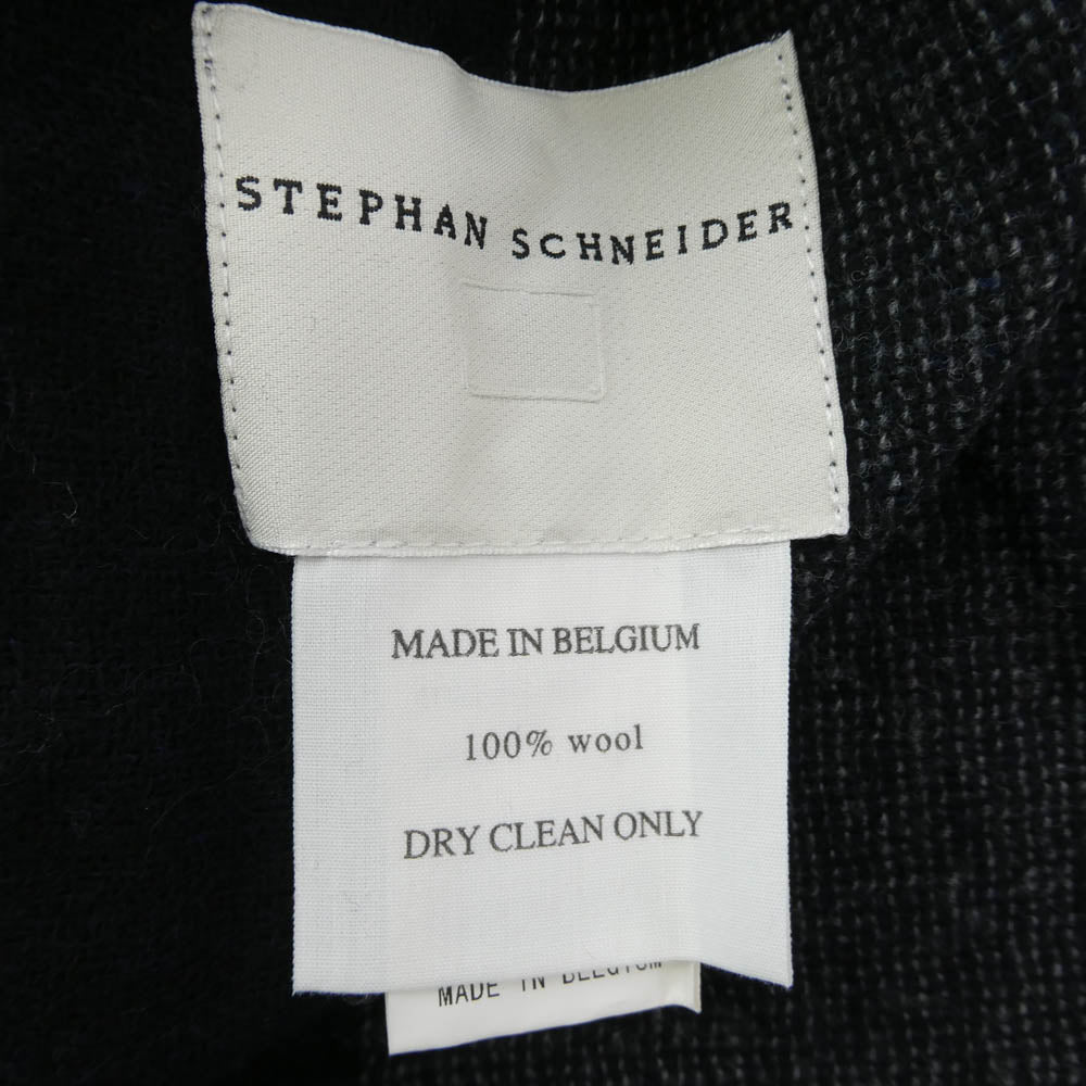 STEPHAN SCHNEIDER ステファンシュナイダー ウール フリンジ ストール マフラー グレー系【中古】