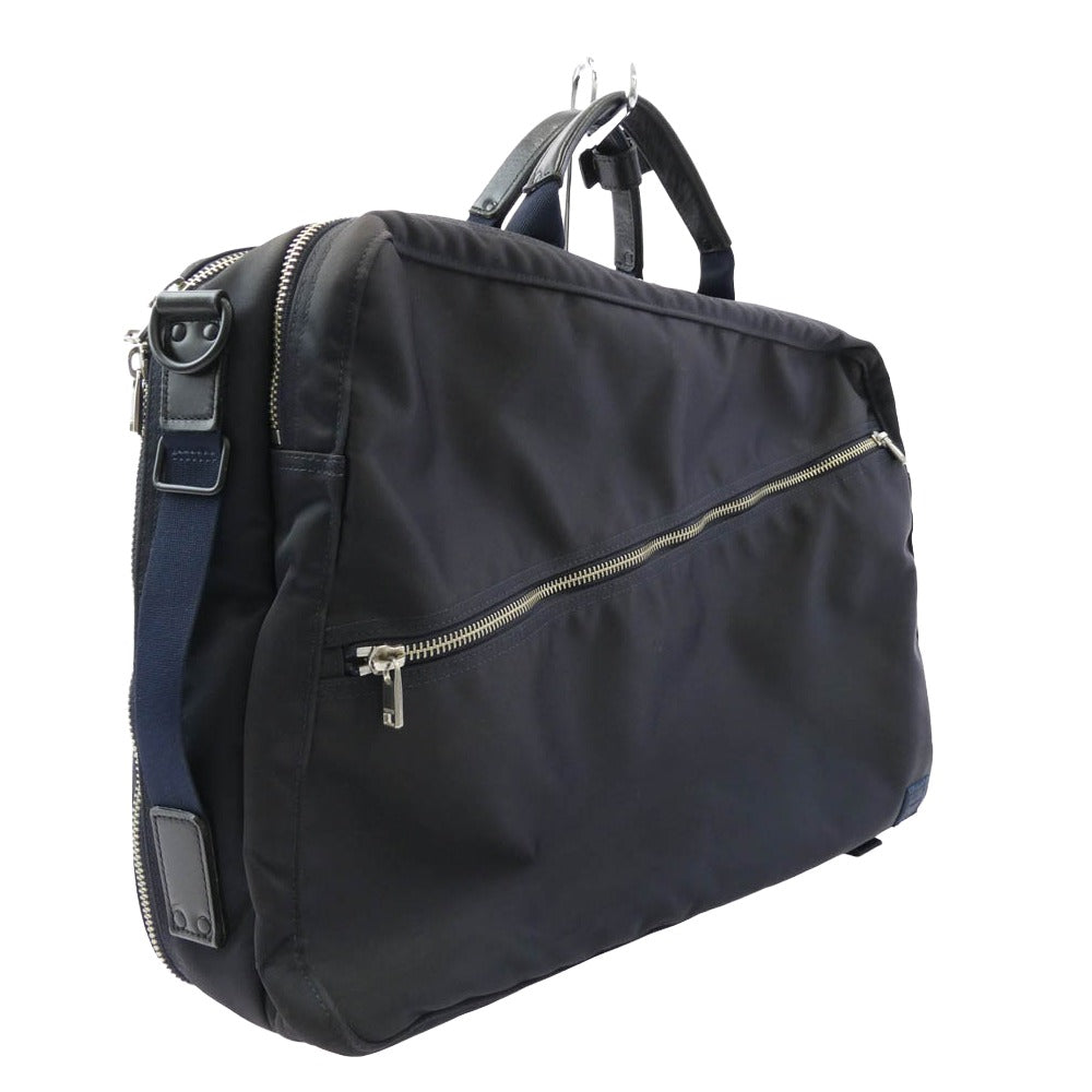 PORTER ポーター 822-07562 LIFT 3WAY BRIEFCASE リフト ブリーフケース ネイビー系【中古】