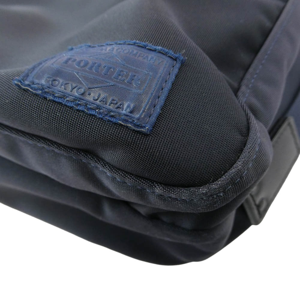 PORTER ポーター 822-07562 LIFT 3WAY BRIEFCASE リフト ブリーフケース ネイビー系【中古】