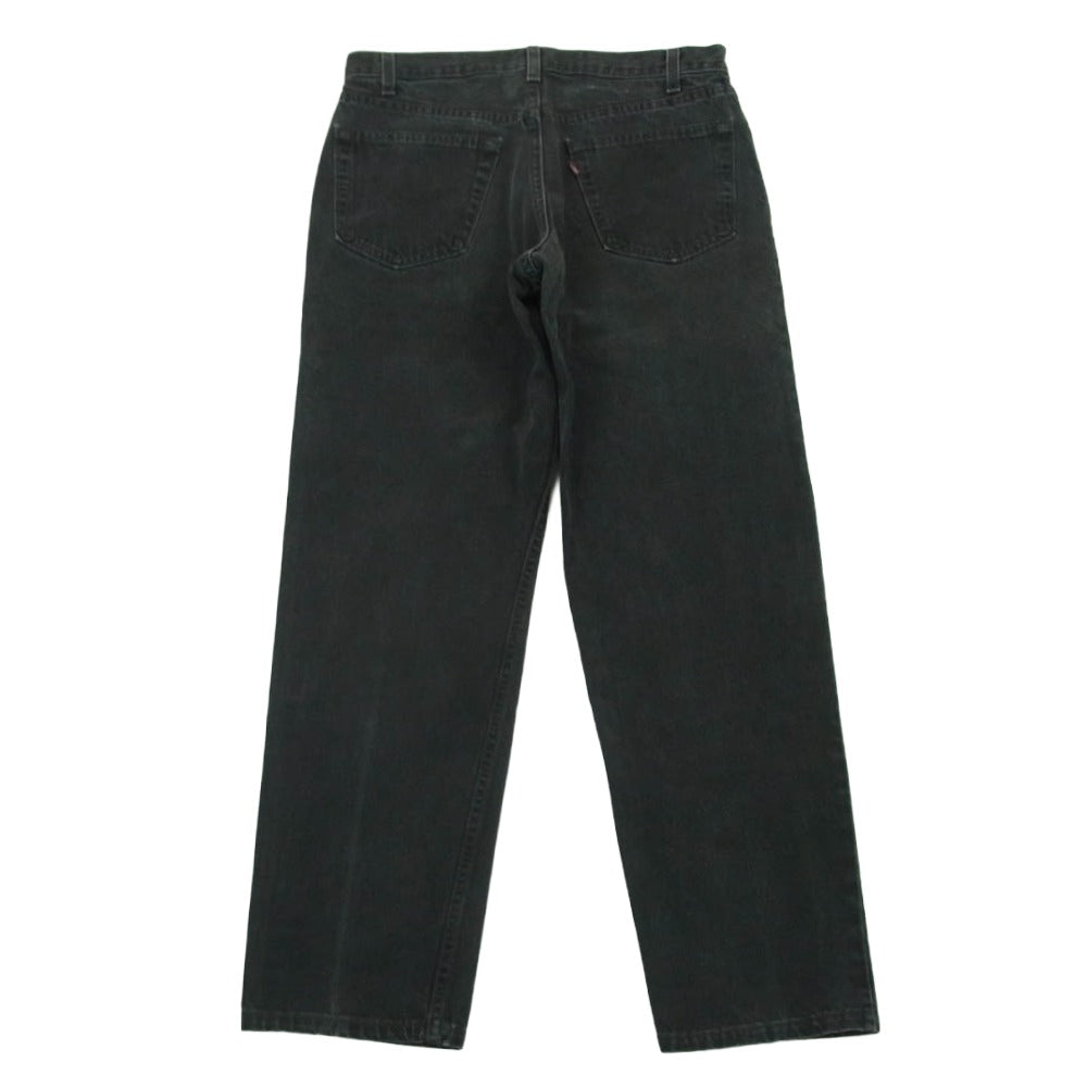 Levi's リーバイス 550-0260 550 RELAXED FIT リラックスド フィット ボタン裏 刻印511 エルパソ工場製 デニム パンツ ダークグレー系 W33 L32【中古】