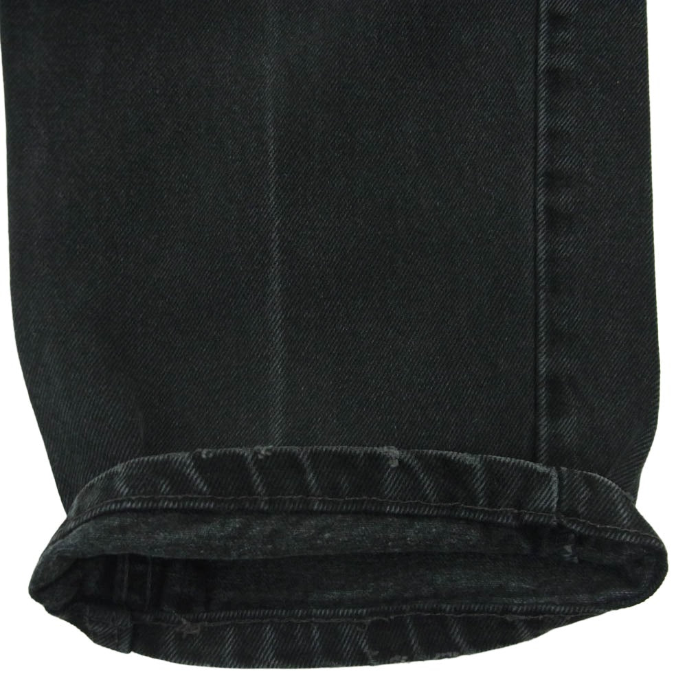 Levi's リーバイス 550-0260 550 RELAXED FIT リラックスド フィット ボタン裏 刻印511 エルパソ工場製 デニム パンツ ダークグレー系 W33 L32【中古】