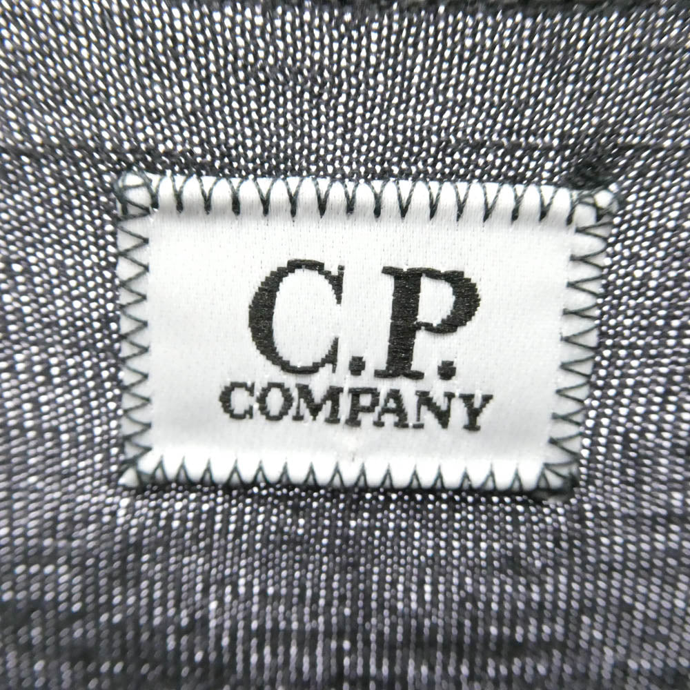 C.P.Company シーピーカンパニー 25AW 19CMKN024A-003247F KNITWEAR CREW NECK IN FAST DYED MERINOS ネック イン ファスト ダイ ウール クルーネック セーター チャコール系 M【中古】