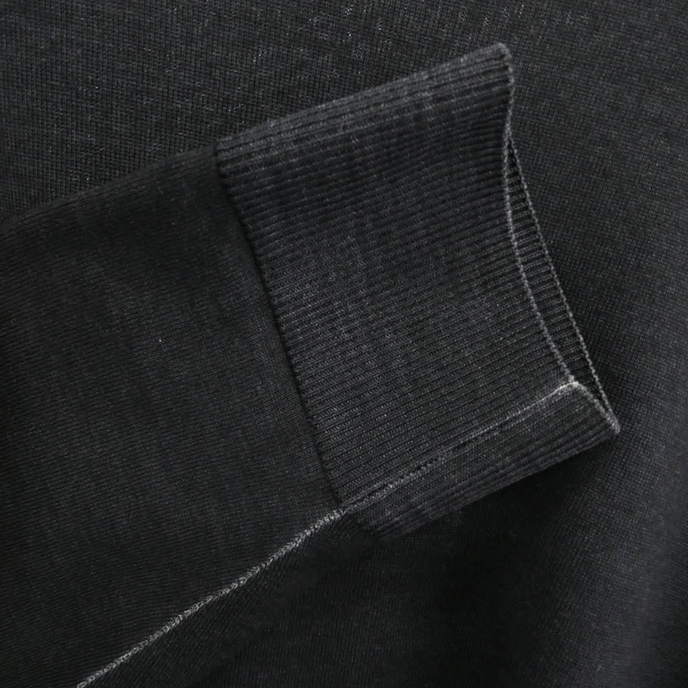 C.P.Company シーピーカンパニー 25AW 19CMKN024A-003247F KNITWEAR CREW NECK IN FAST DYED MERINOS ネック イン ファスト ダイ ウール クルーネック セーター チャコール系 M【中古】