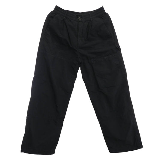 C.P.Company シーピーカンパニー 25AW 19CMPA311J-005991G Flatt Nylon Boxy Cargo Pants フラット ナイロン ボクシー カーゴパンツ ブラック系 44【中古】