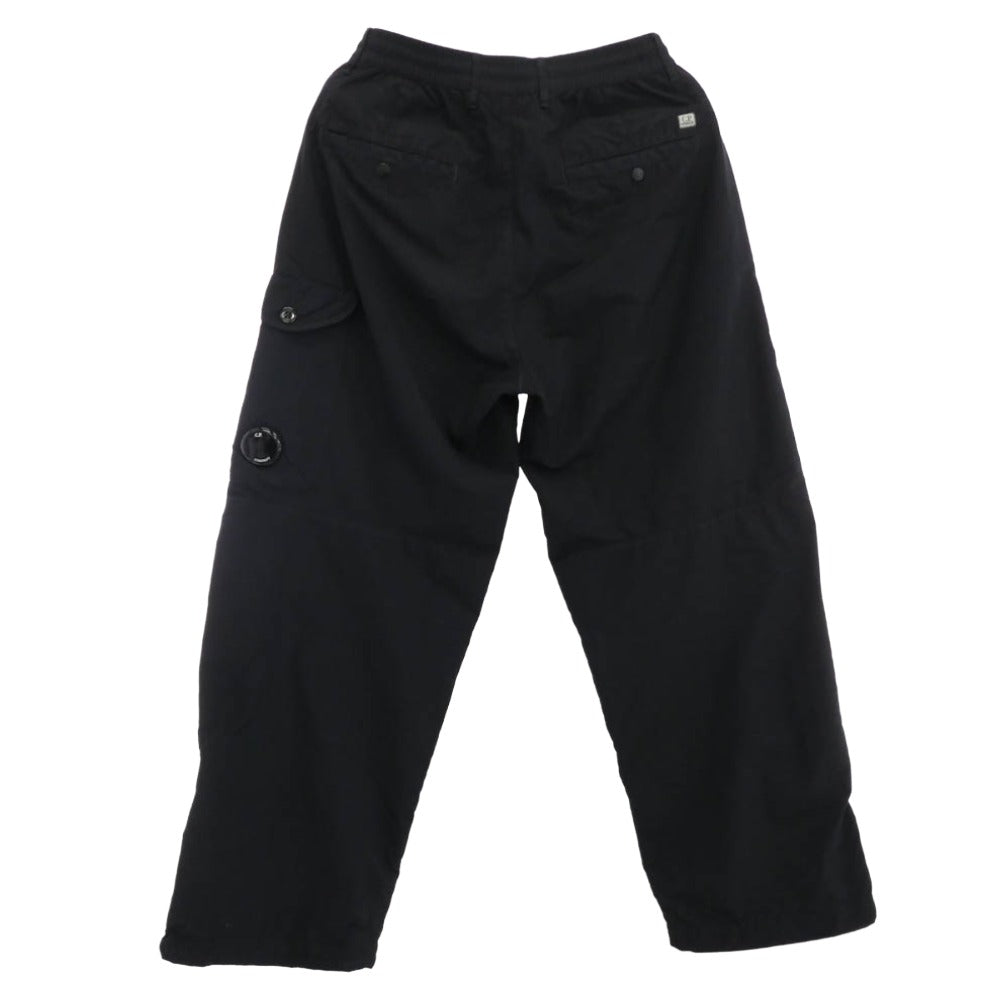 C.P.Company シーピーカンパニー 25AW 19CMPA311J-005991G Flatt Nylon Boxy Cargo Pants フラット ナイロン ボクシー カーゴパンツ ブラック系 44【中古】