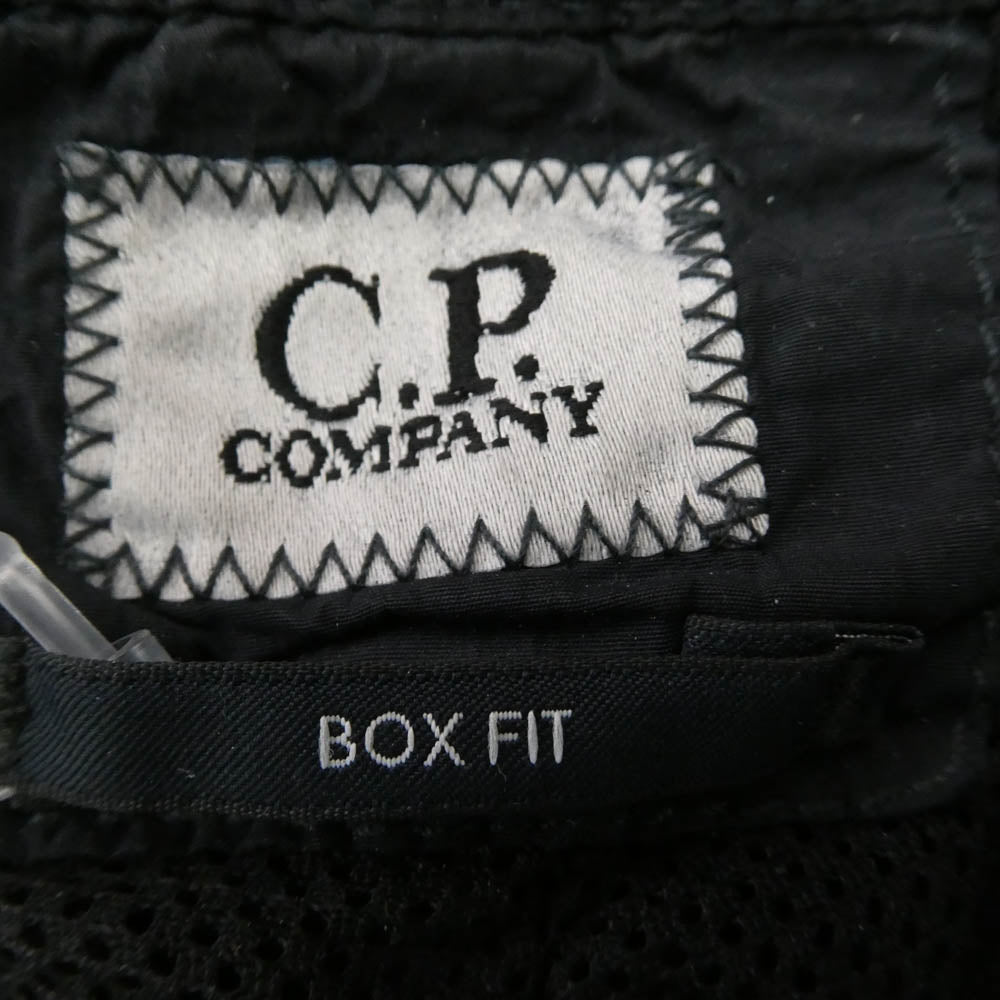 C.P.Company シーピーカンパニー 25AW 19CMPA311J-005991G Flatt Nylon Boxy Cargo Pants フラット ナイロン ボクシー カーゴパンツ ブラック系 44【中古】