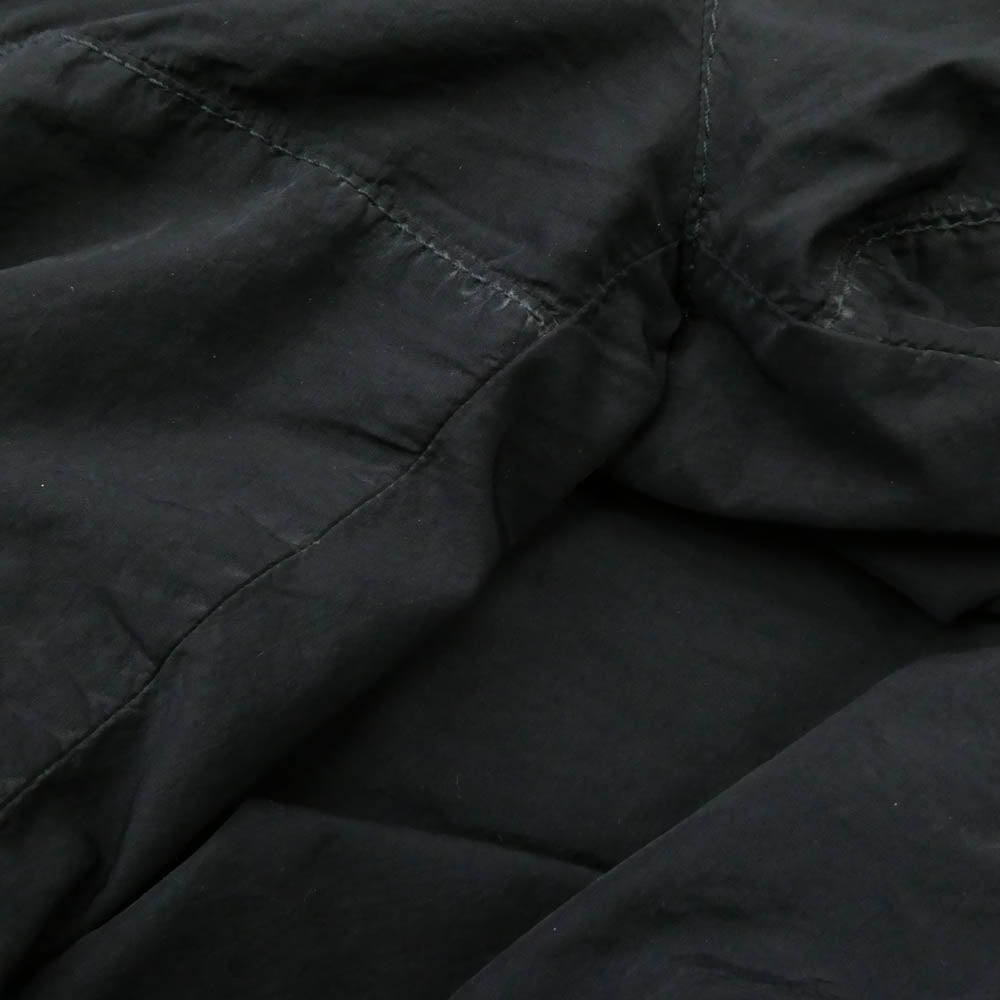 C.P.Company シーピーカンパニー 25AW 19CMPA311J-005991G Flatt Nylon Boxy Cargo Pants フラット ナイロン ボクシー カーゴパンツ ブラック系 44【中古】