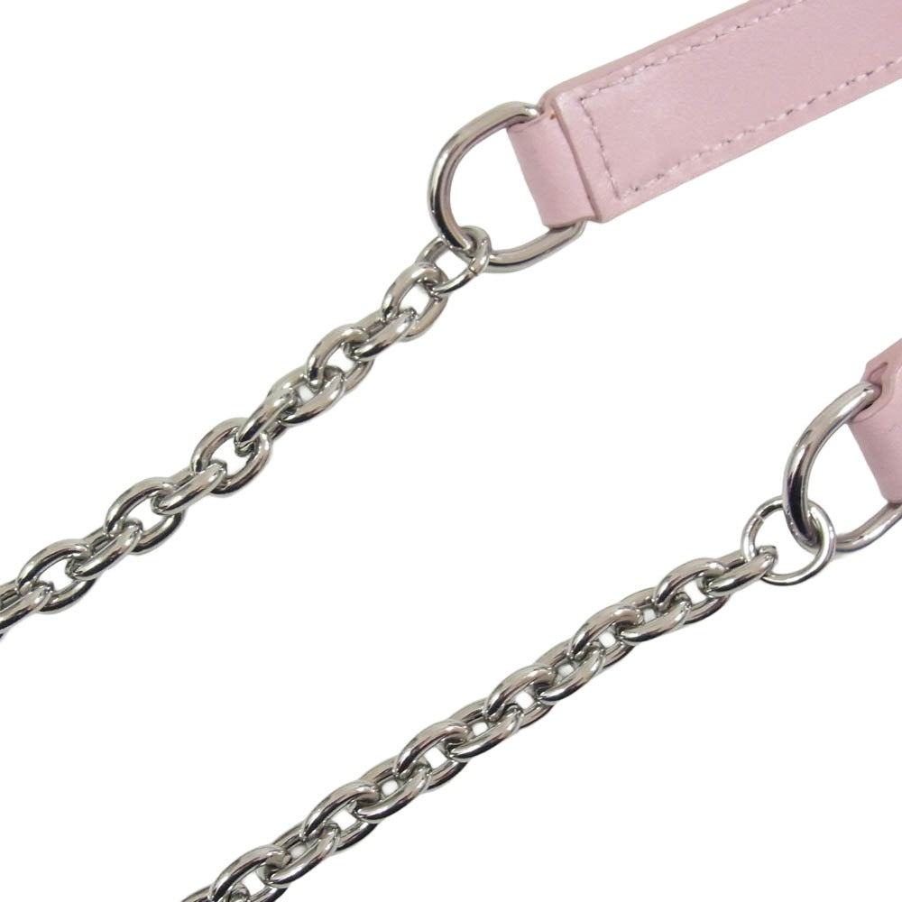 KENZO ケンゾー EYE PHON ON CHAIN スマホ チェーン ショルダー バッグ ピンク系【中古】