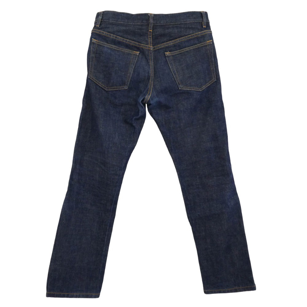 NEW STANDARD マカオ製 赤耳 ボタンフライ ストレート デニムパンツ インディゴブルー系 29【中古】