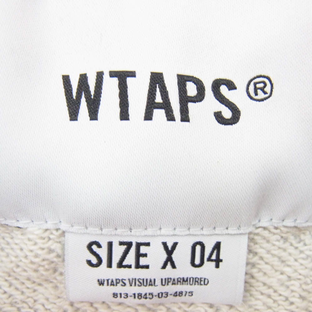 WTAPS ダブルタップス 25SS 251ATDT-CSM03 ACADEMY SWEATER COTTON アカデミー セーター コットン スウェット トレーナー グレー系 X04【中古】