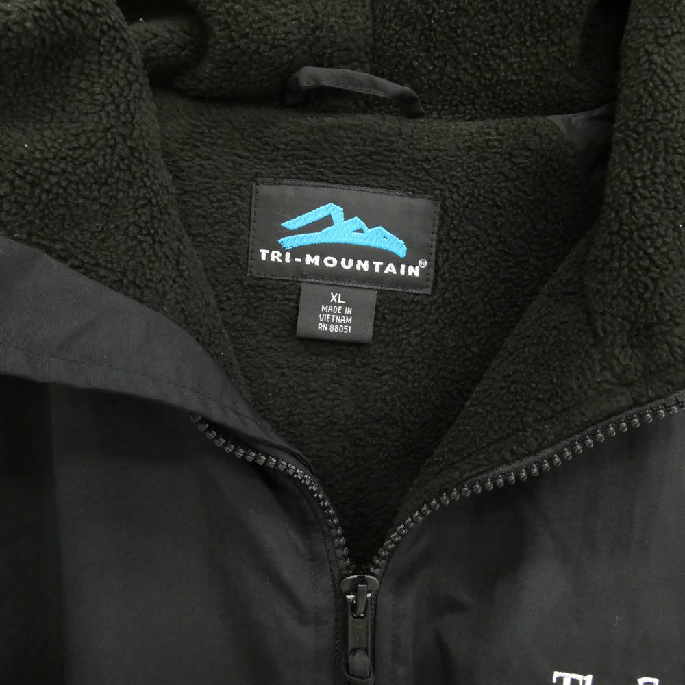 The Ennoy Professional ザ エンノイ プロフェッショナル TRI MOUNTAIN Nylon Hooded Jacket トライマウンテン ナイロン フーデッド ジャケット ブラック系 XL【中古】
