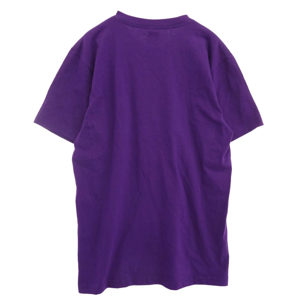 Supreme シュプリーム Blank Tee ブランク クルーネック 無地 半袖 Tシャツ カットソー パープル系 M【中古】