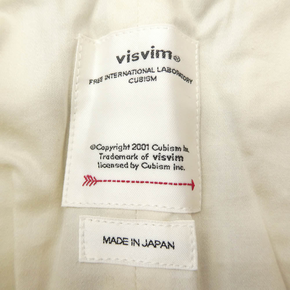 VISVIM ビズビム 0124105008020 HW BOWLINE SLACKS ボウライン スラックス パンツ ブラック系 2【新古品】【未使用】【中古】