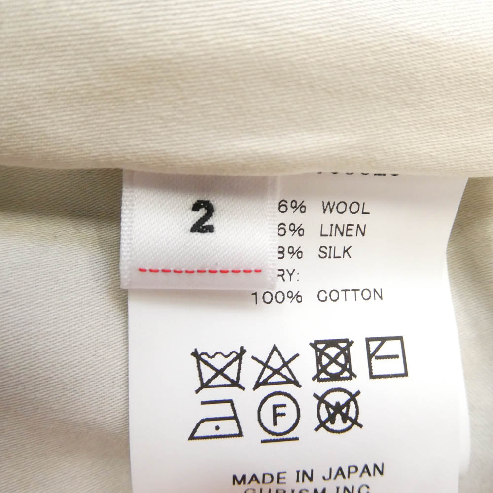 VISVIM ビズビム 0124105008020 HW BOWLINE SLACKS ボウライン スラックス パンツ ブラック系 2【新古品】【未使用】【中古】