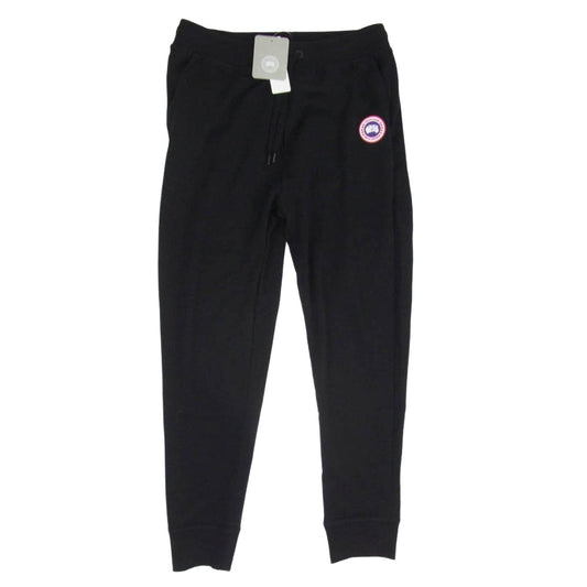 CANADA GOOSE カナダグース 7402M HURON PANT ヒューロン スウェット パンツ ブラック系 M【美品】【中古】
