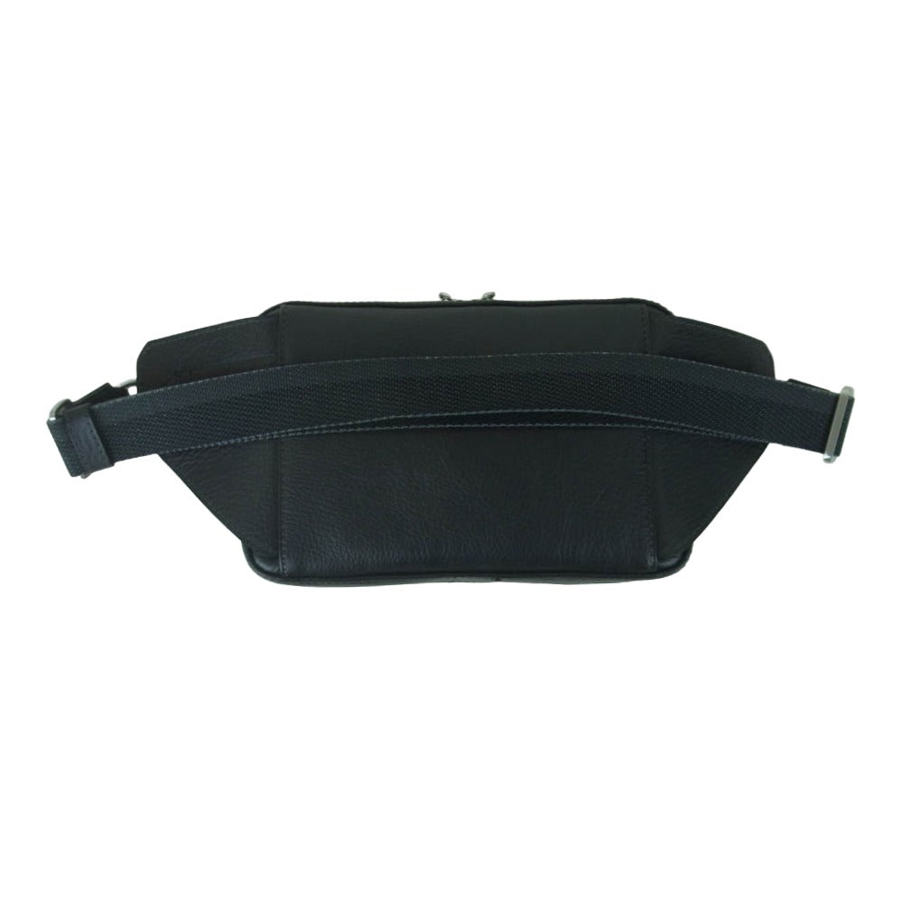 aniary アニアリ 07-07002 Shrink Leather シュリンク レザー ボディ バッグ チャコールグレイ チャコール系 Charcoal Gray【新古品】【未使用】【中古】