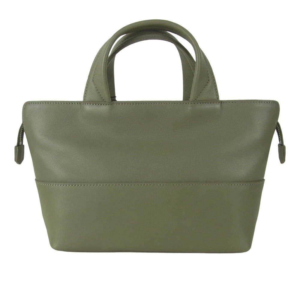 aniary アニアリ 36-02001 Artisan Leather アルティザン レザー 舟形 トート バッグ グレージュ グレー系 Grege【新古品】【未使用】【中古】