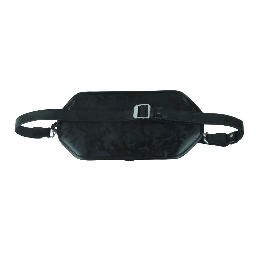aniary アニアリ 35-07000 C-Film Leather シー フィルム レザー ボディ バッグ ブラック系 Black【新古品】【未使用】【中古】