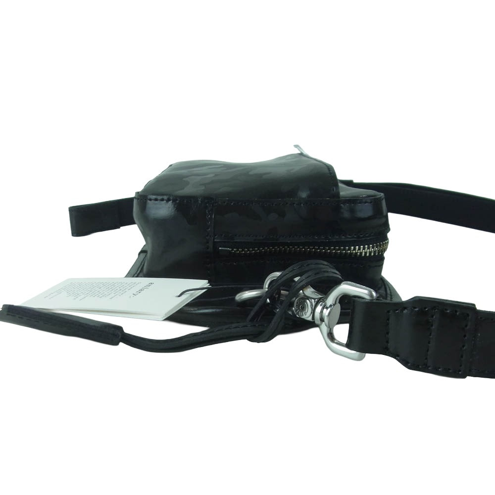 aniary アニアリ 35-07000 C-Film Leather シー フィルム レザー ボディ バッグ ブラック系 Black【新古品】【未使用】【中古】