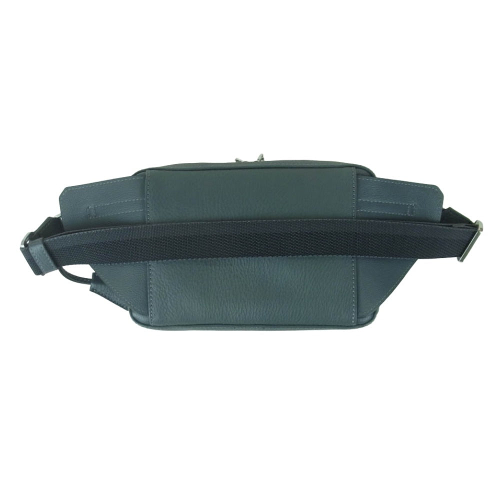 aniary アニアリ 07-07002 Shrink Leather シュリンク レザー ボディ バッグ グレー グレー系 Gray【新古品】【未使用】【中古】
