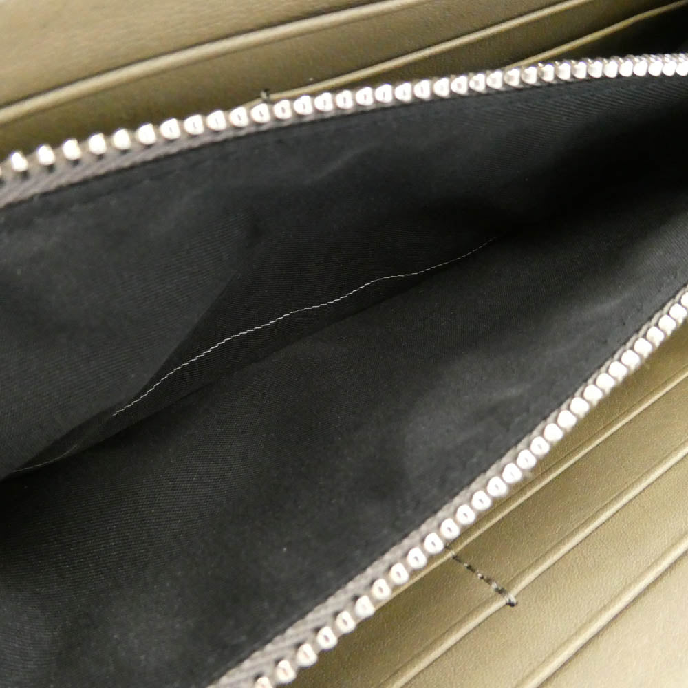 aniary アニアリ 36-20022 Artisan Leather アルティザン レザー ラウンドファスナー 長財布 ウォレット グレージュ グレージュ系【新古品】【未使用】【中古】