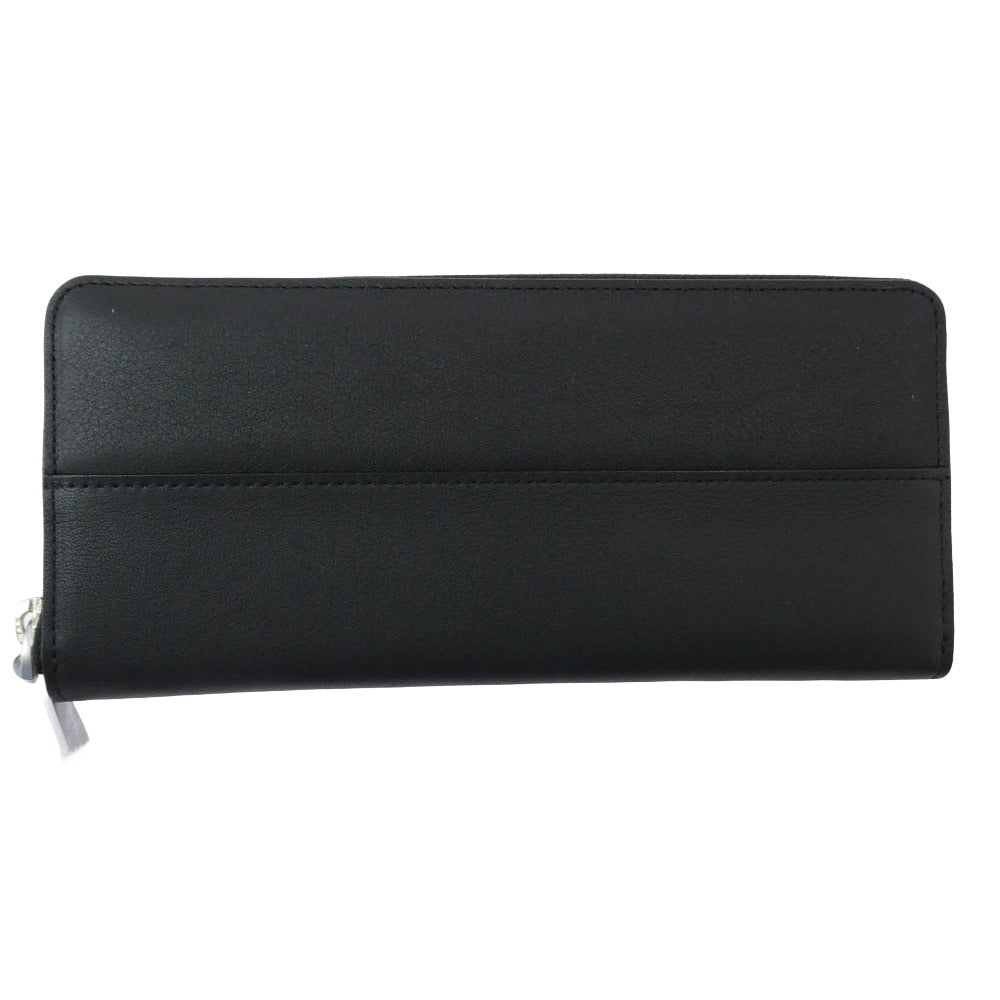 aniary アニアリ 36-20022 Artisan Leather アルティザン レザー ラウンドファスナー 長財布 ウォレット ブラック ブラック系【新古品】【未使用】【中古】