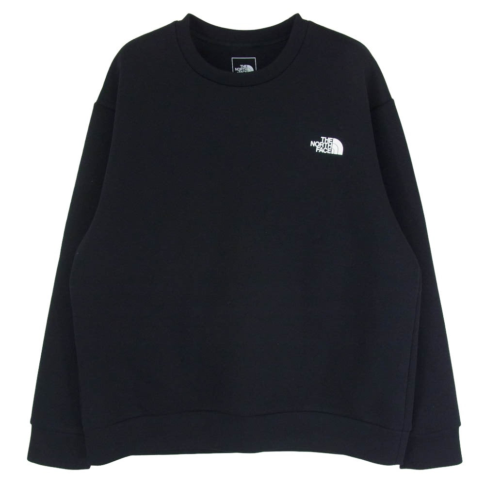 THE NORTH FACE ノースフェイス NT62486 Tech Air Sweat Crew テックエアー クルーネック スウェット ブラック系 L【中古】