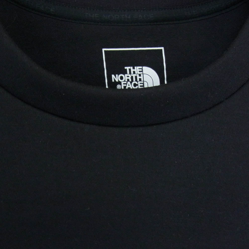 THE NORTH FACE ノースフェイス NT62486 Tech Air Sweat Crew テックエアー クルーネック スウェット ブラック系 L【中古】