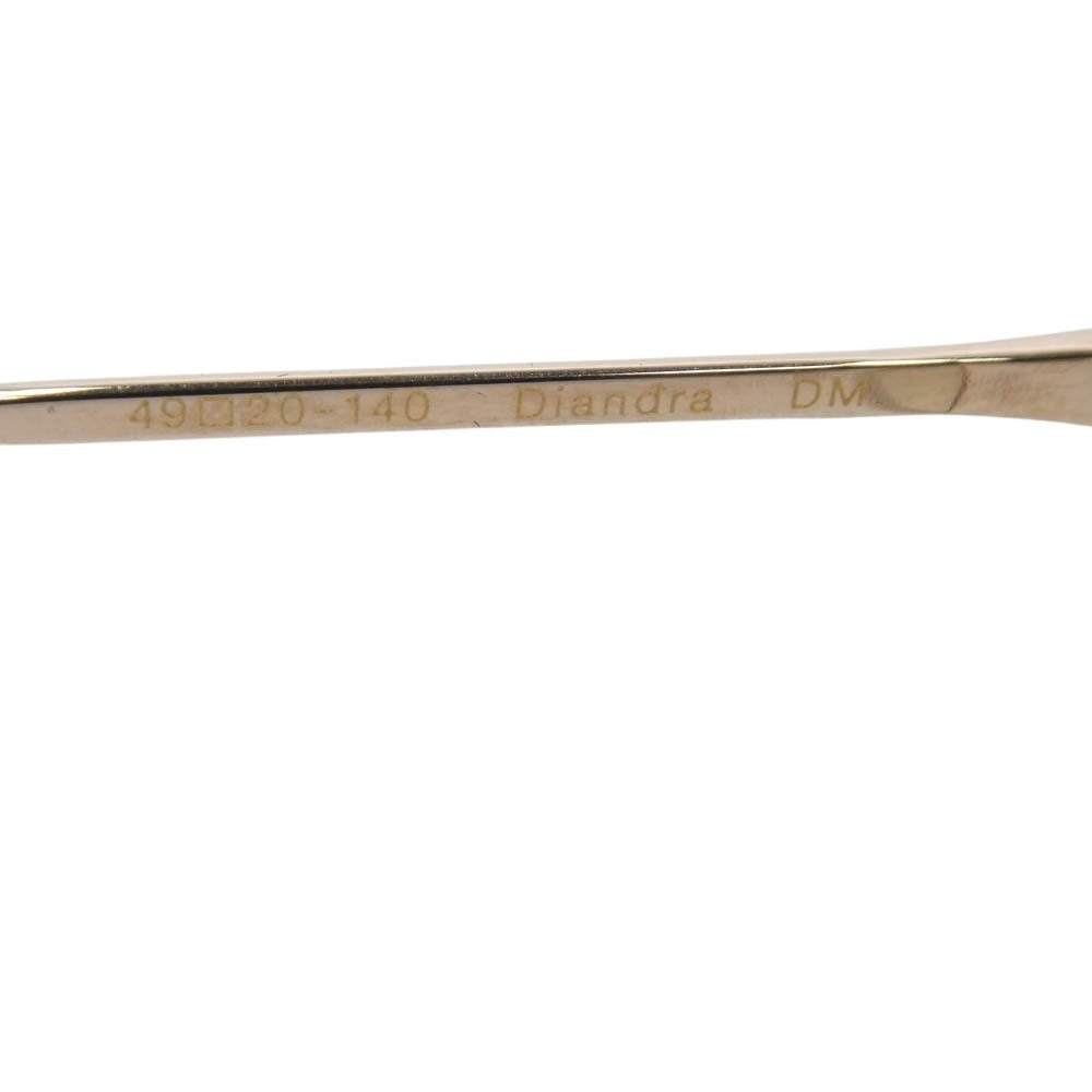 OLIVER PEOPLES オリバーピープルズ diandra ディアンドラ 眼鏡 アイウェア 度入り ブラウン系 49□20-140【中古】