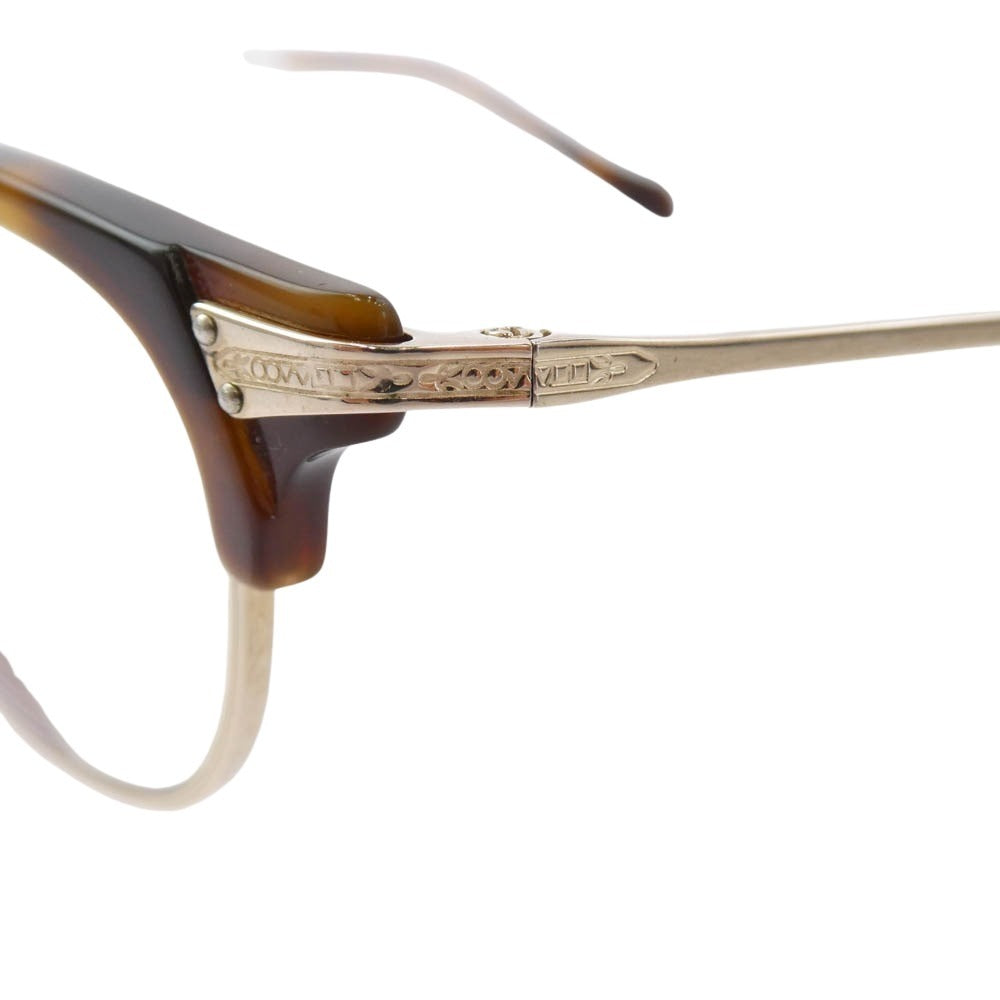 OLIVER PEOPLES オリバーピープルズ diandra ディアンドラ 眼鏡 アイウェア 度入り ブラウン系 49□20-140【中古】