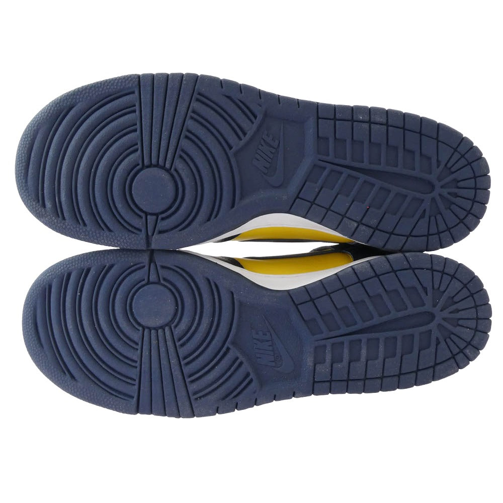 NIKE ナイキ CZ8149-700 Dunk High Michigan ダンク ハイ ミシガン 2020年モデル イエロー系 パープル系 28cm【中古】