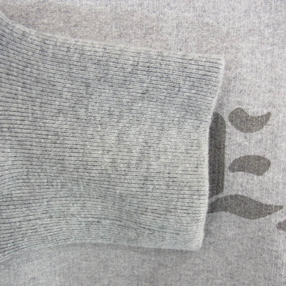 GERUGA ゲルガ SWEAT SHIRTS 前Vガセット スウェット シャツ トレーナー グレー系 5【中古】