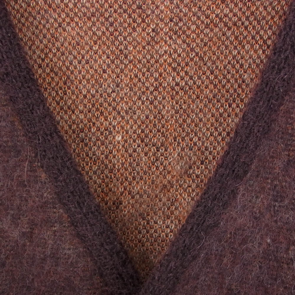 LOST CONTROL ロストコントロール L22A3-7020 Mohair Knit Cardigan モヘア ニット カーディガン ブラウン系 2【中古】