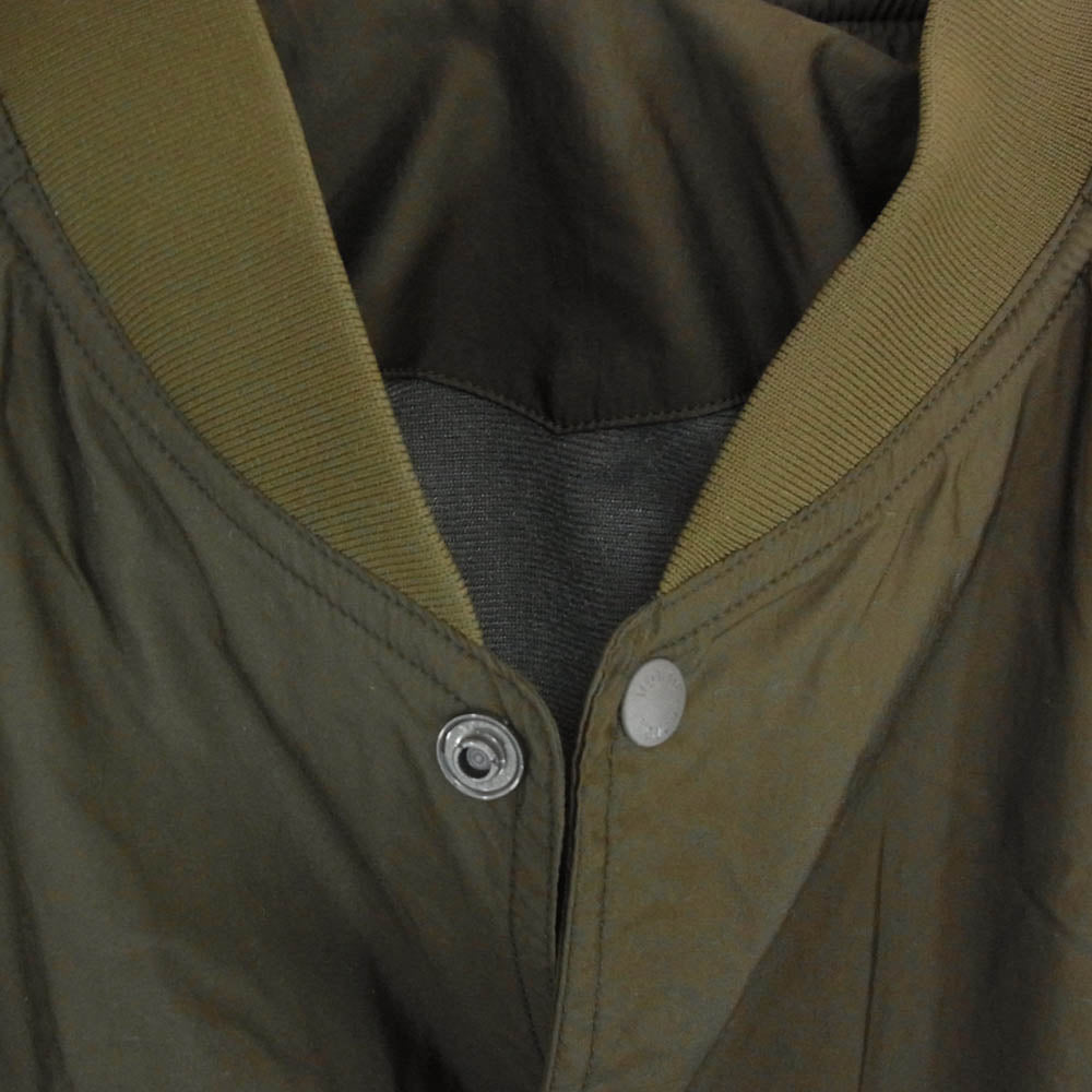 NANGA ナンガ NW2331-1E510 RIB COLLAR COACH JACKET リブカラー コーチ ジャケット カーキ系 XL【中古】