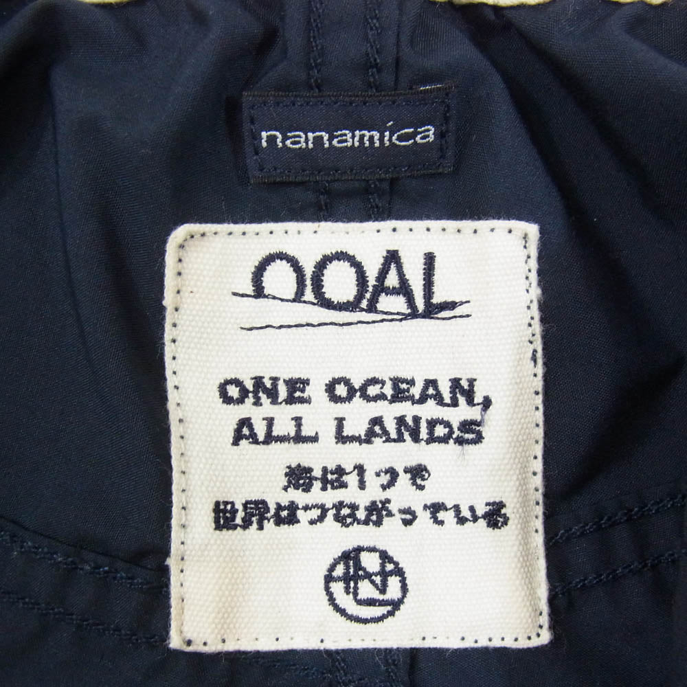 nanamica ナナミカ s25sc006 Cargo Deck Pants カーゴ デックパンツ ネイビー系 34【中古】