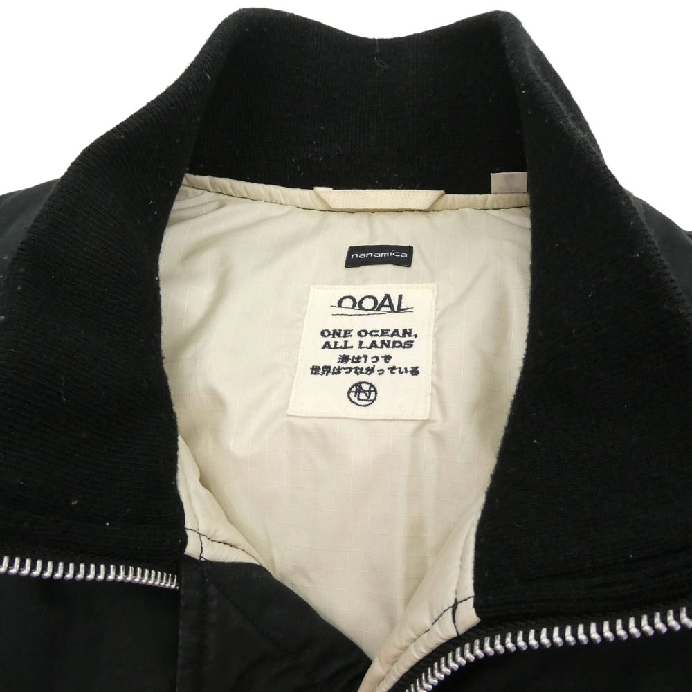 nanamica ナナミカ S24FY020 Insulation Varsity Jacket バーシティ ジャケット ブラック系 M【中古】