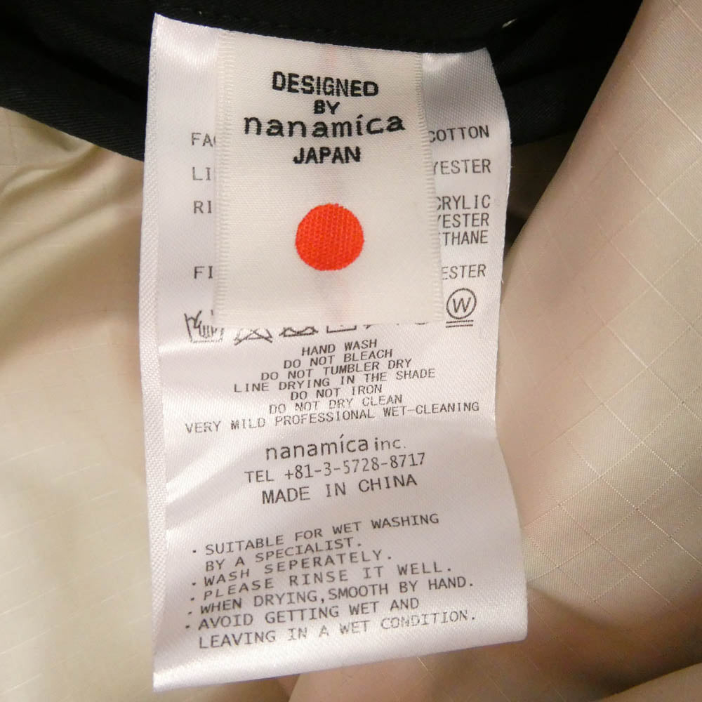 nanamica ナナミカ S24FY020 Insulation Varsity Jacket バーシティ ジャケット ブラック系 M【中古】