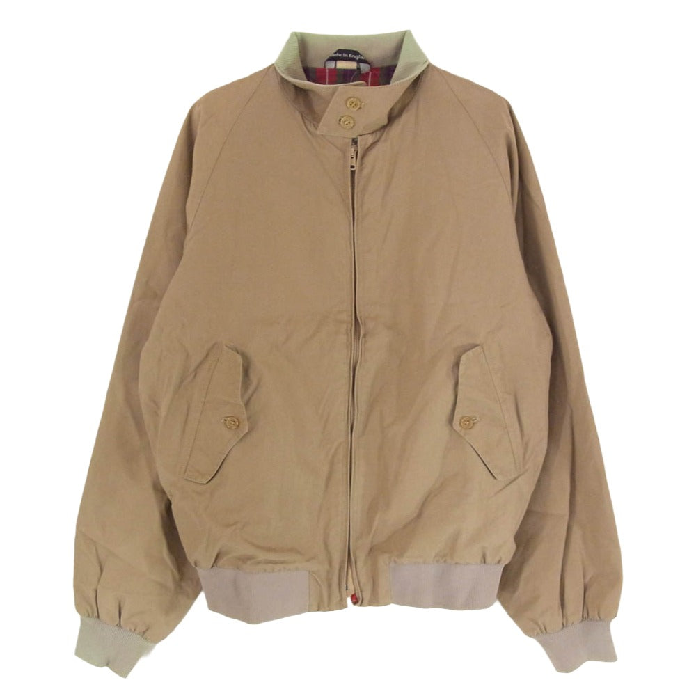 BARACUTA バラクータ 英国製 AEROジップ G9 スウィングトップ ハリントン ジャケット ブラウン系 38【中古】