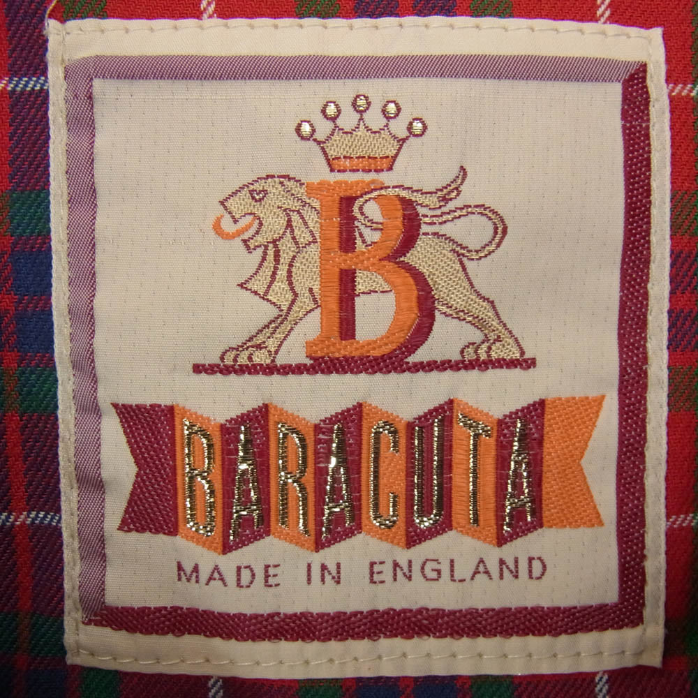 BARACUTA バラクータ 英国製 AEROジップ G9 スウィングトップ ハリントン ジャケット ブラウン系 38【中古】