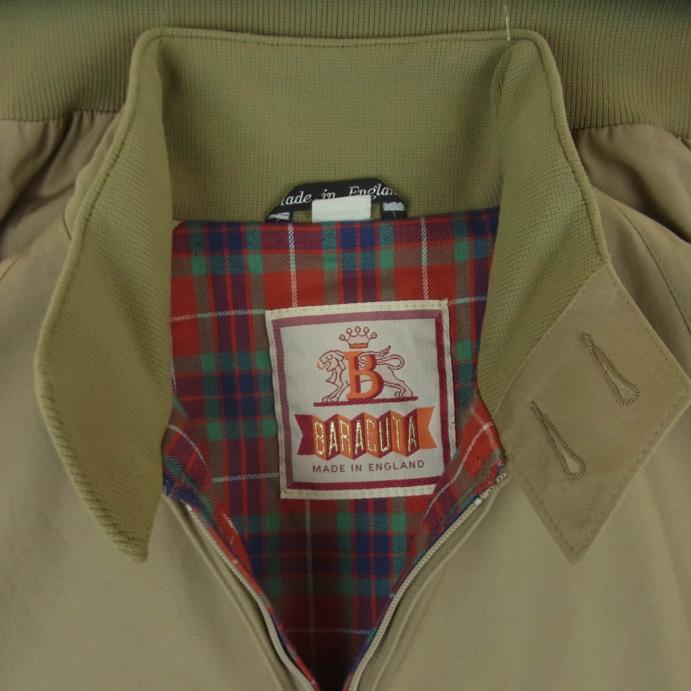BARACUTA バラクータ 英国製 OPTIジップ G9 スウィングトップ