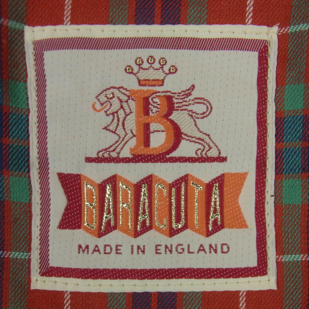 BARACUTA バラクータ 英国製 OPTIジップ G9 スウィングトップ ハリントン ジャケット カーキ系 ベージュ系【中古】