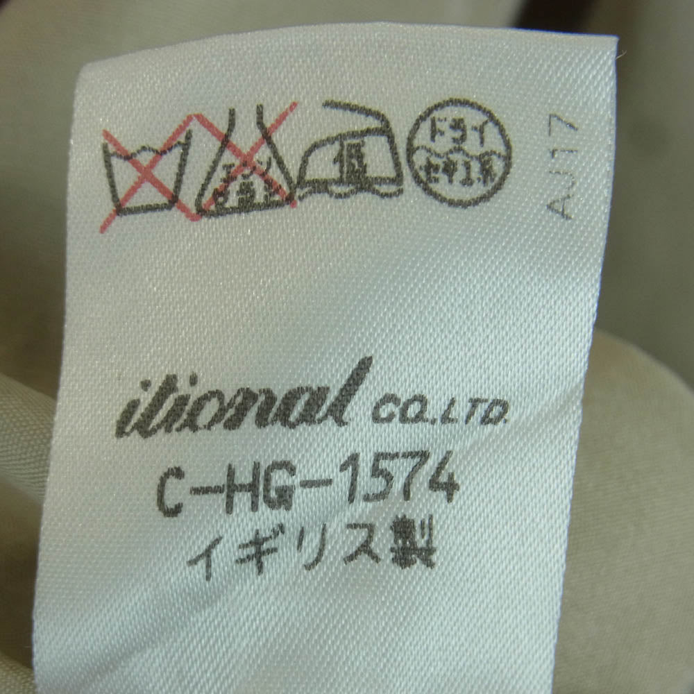グレンフェル 英国製 ririジップ KENT ケント ジャケット ベージュ系 40 102cm【中古】